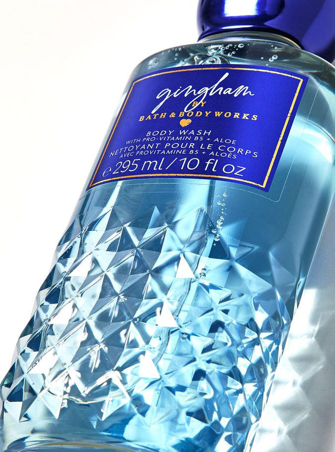 Bath and Body Works Gingham Body Wash
